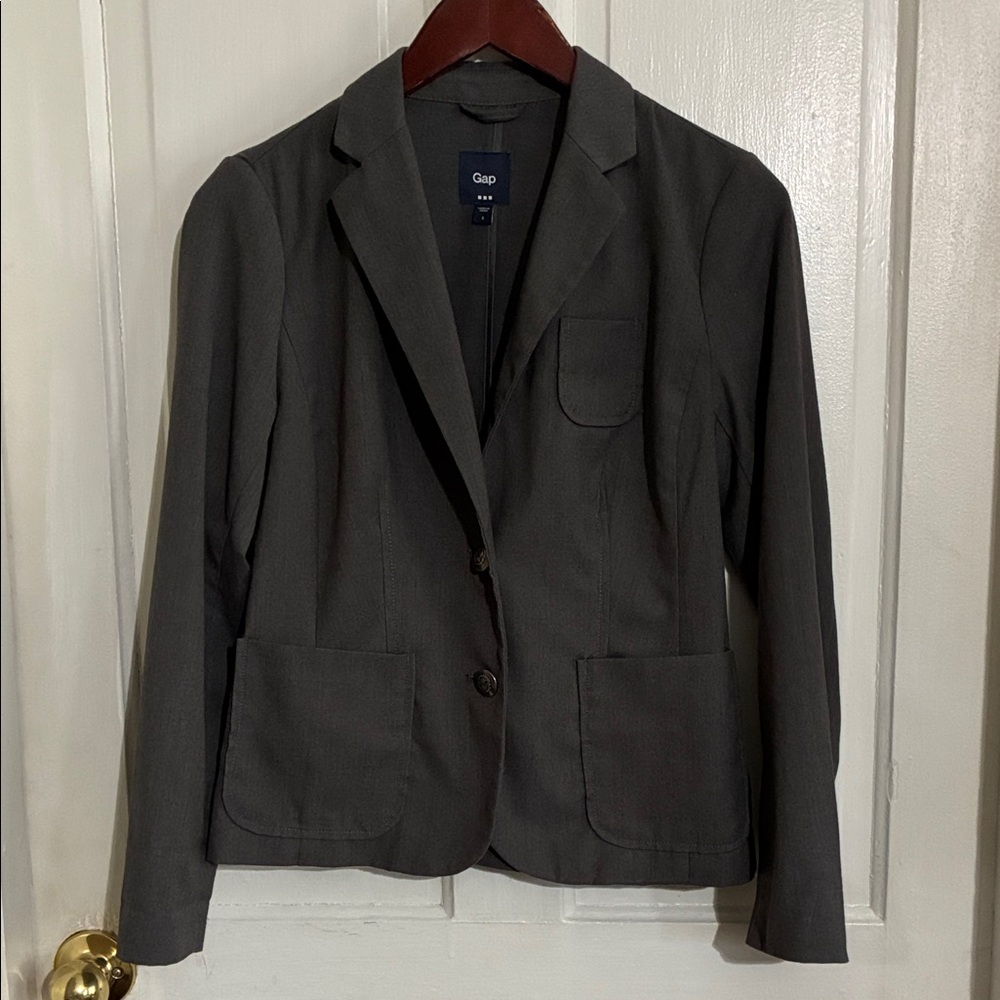 GAP Women's Charcoal Blazer Business/ Casual Size 2